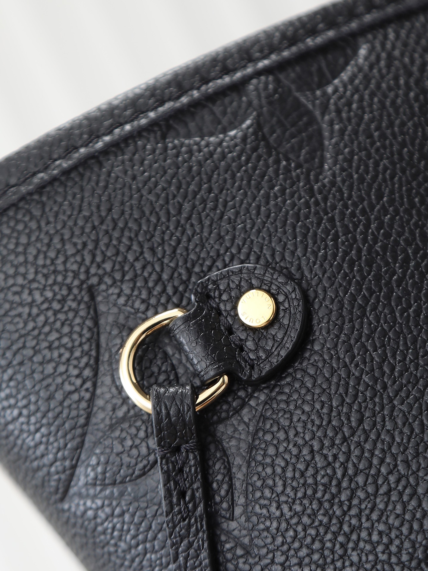 Neverfull MM Monogram Empreinte Leather Tote Bag - Image 5