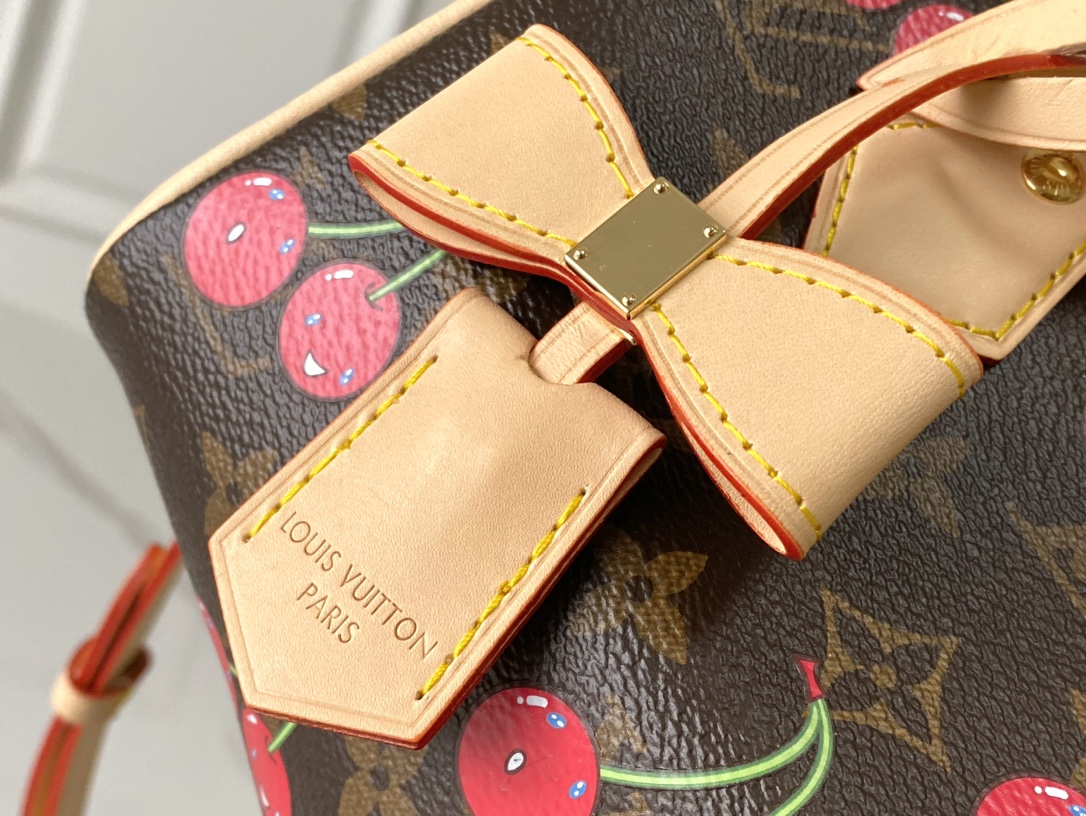 Louis Vuitton Speedy Bandouliere 20 M13094 Cherry Monogram Bag - Image 5