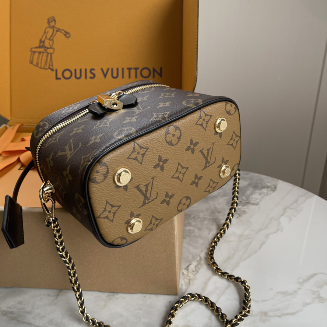 Louis Vuitton Nice Monogram Reverse Canvas Crossbody Bag M45165 - Image 5