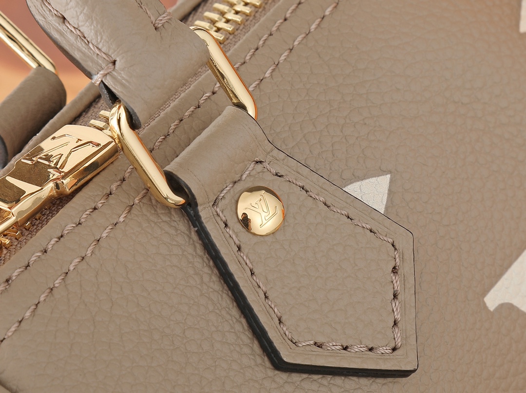 Louis Vuitton Nano Speedy Monogram Empreinte Leather Bag - Image 5