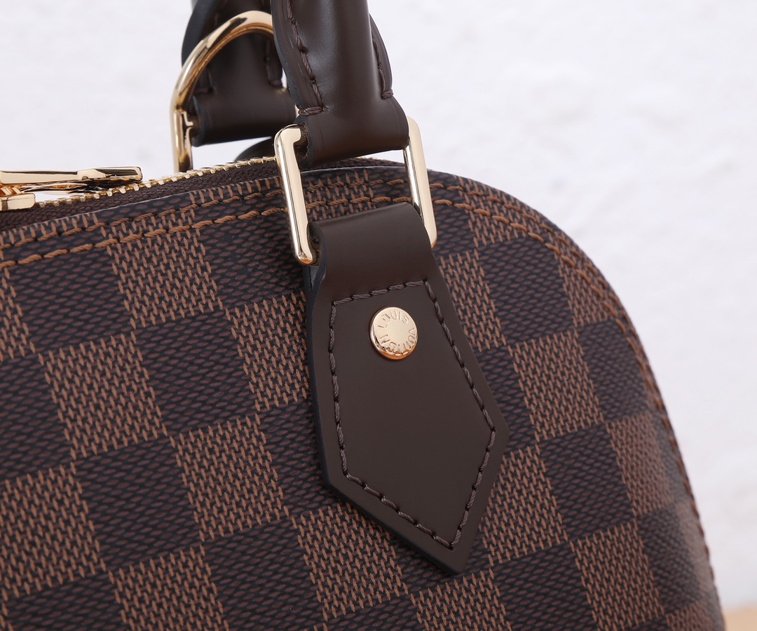 Louis Vuitton Alma BB Damier Ebene Handbag - Image 5