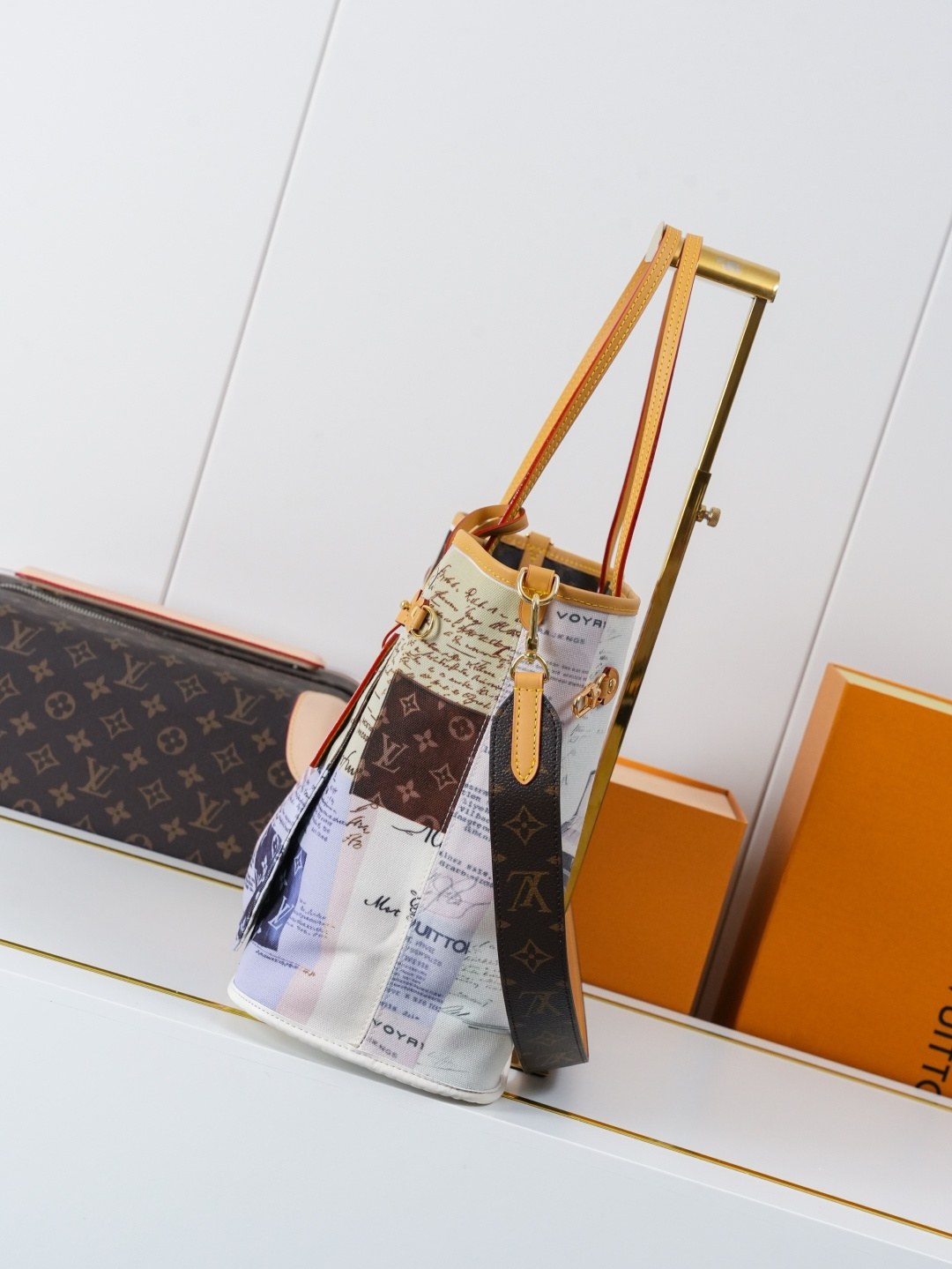 Louis Vuitton Persona Neverfull Inside Out Monogram Anniversary Tote Bag - Image 5