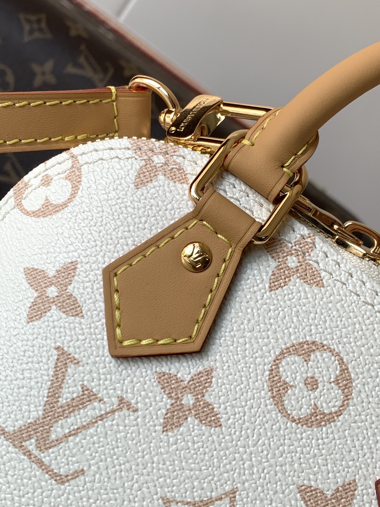 Louis Vuitton Nano Alma Monogram Mini Shell Bag - Image 5