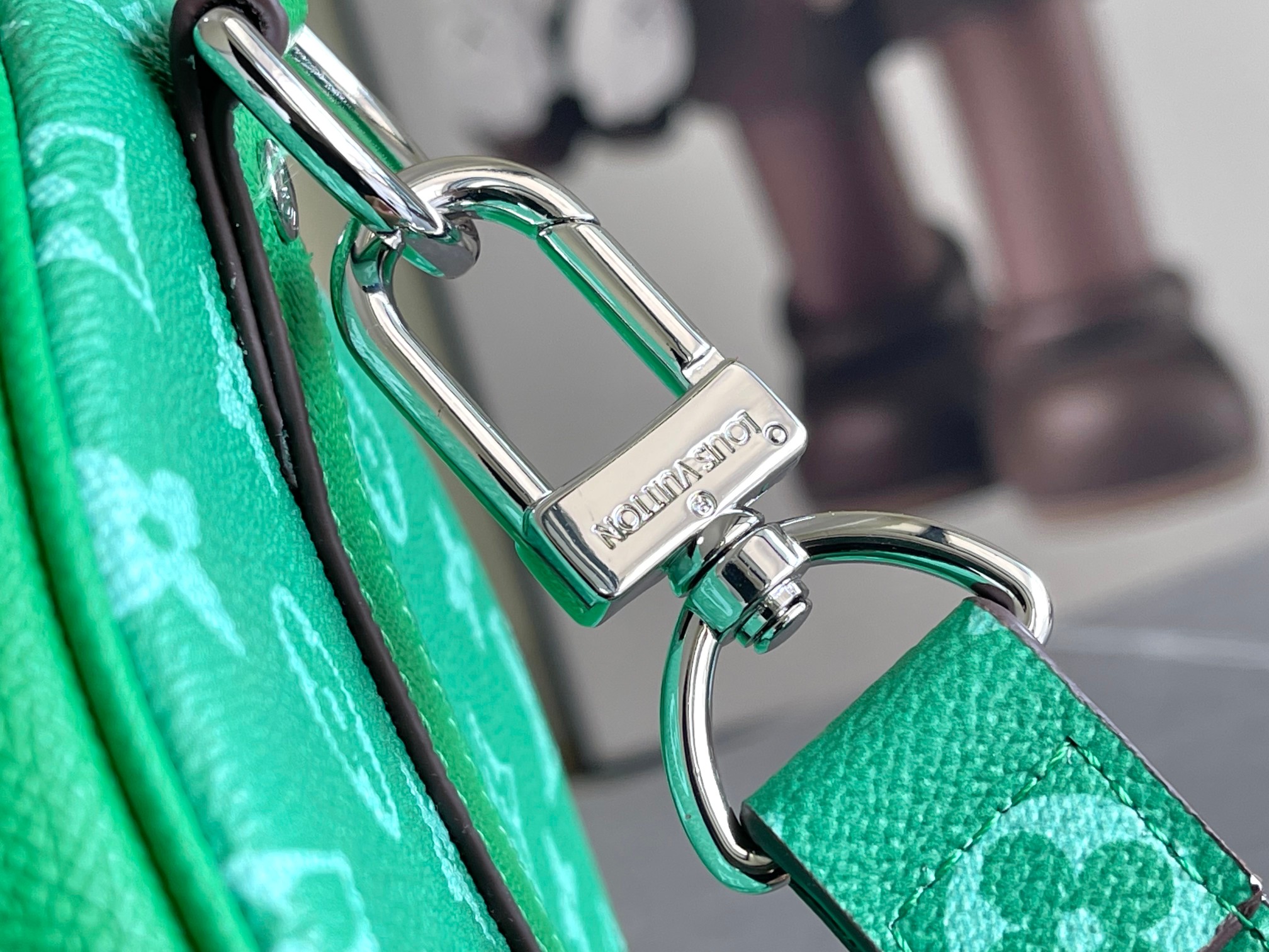 Louis Vuitton Keepall Travel Bag Taigarama 50 - Image 5