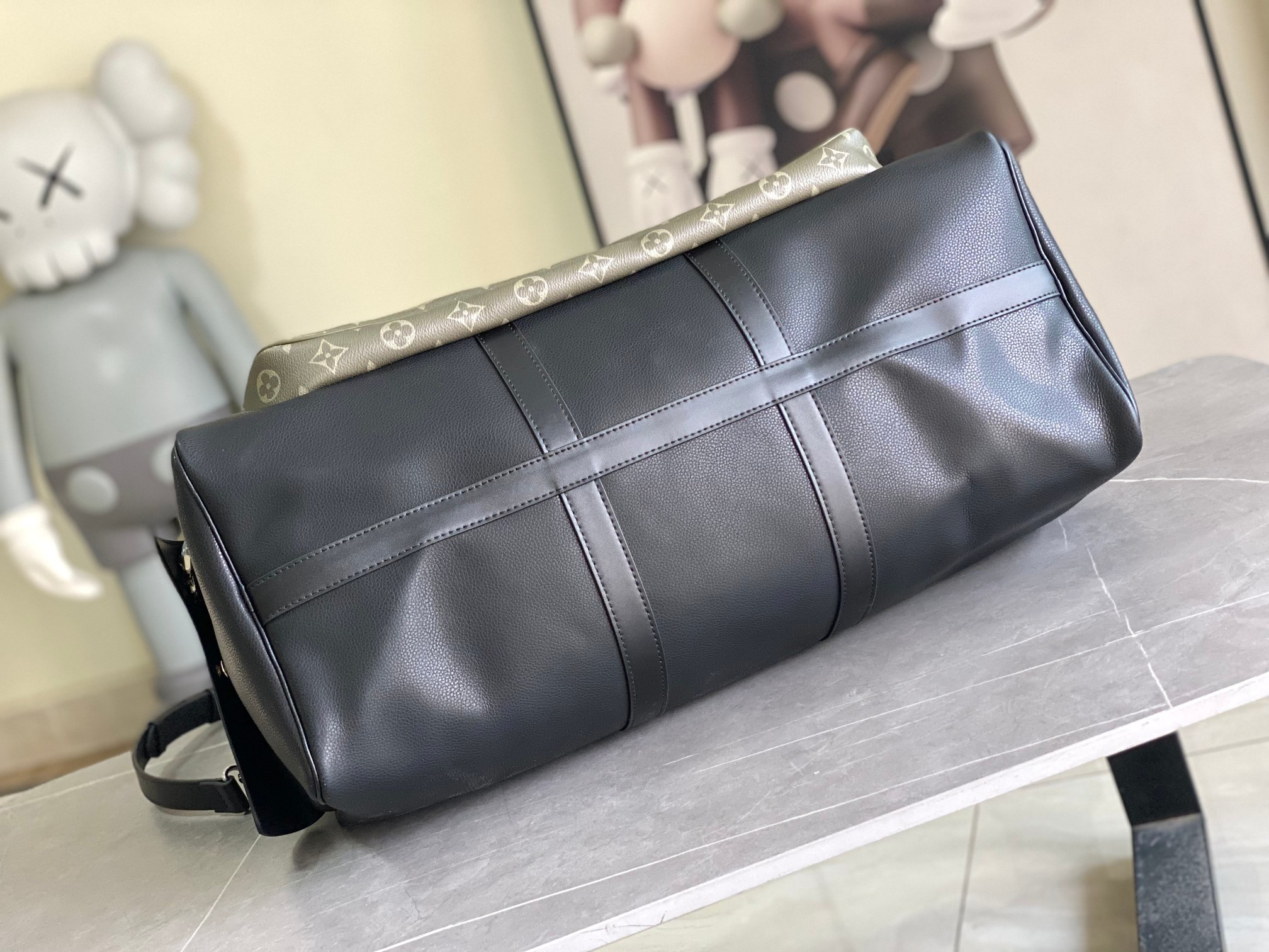Louis Vuitton Keepall Bandouliere 50 Travel Bag - Image 5