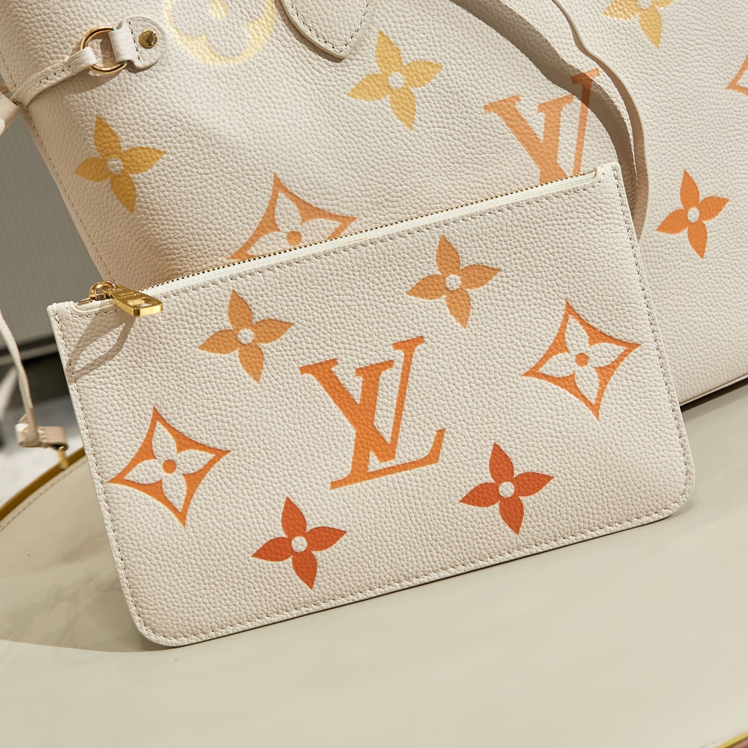 Louis Vuitton Neverfull MM Monogram Empreinte Tote Bag - Image 5