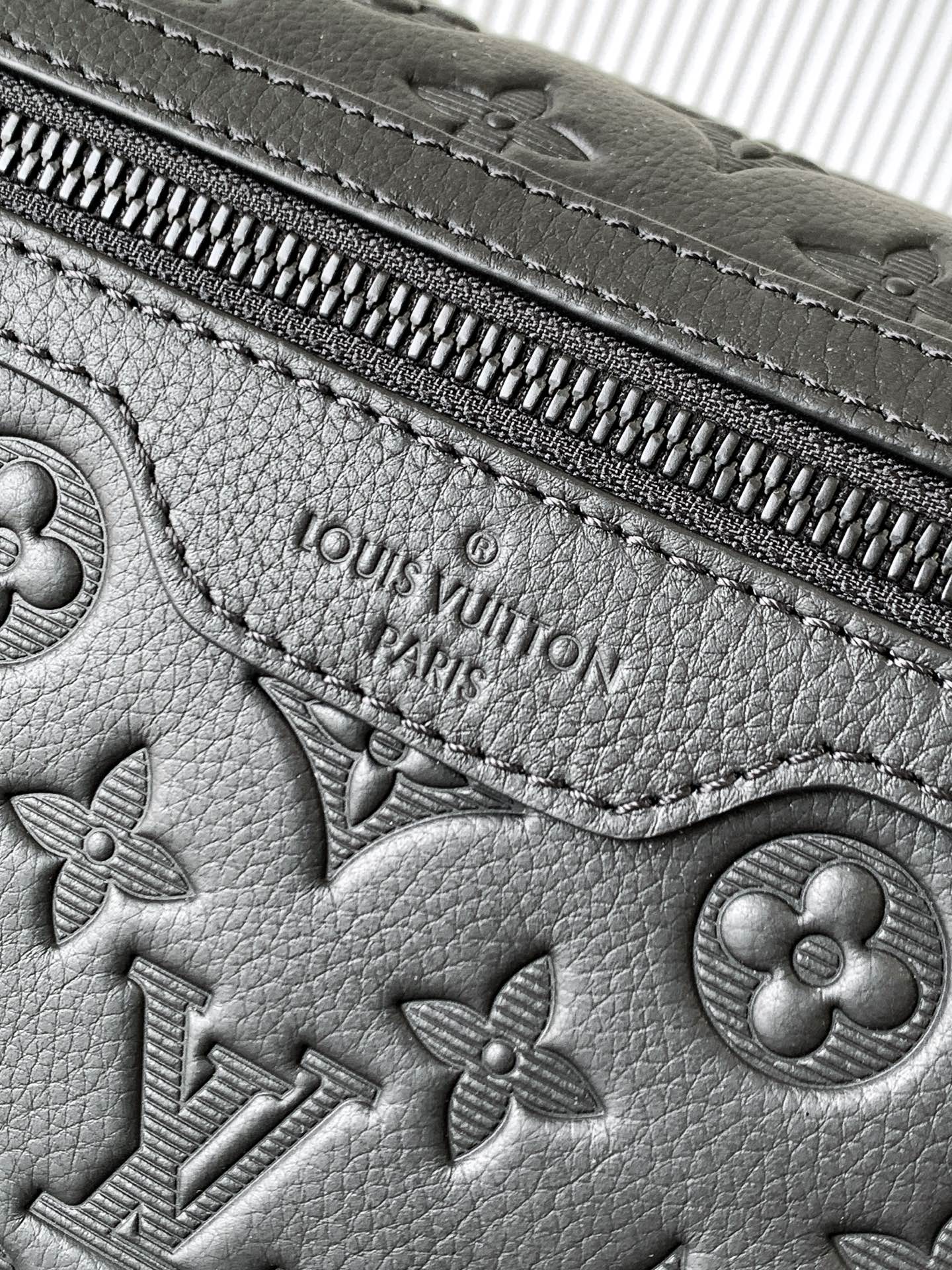 Louis Vuitton Voyager Small Messenger Bag in Monogram Shadow Cowhide Leather - Image 5