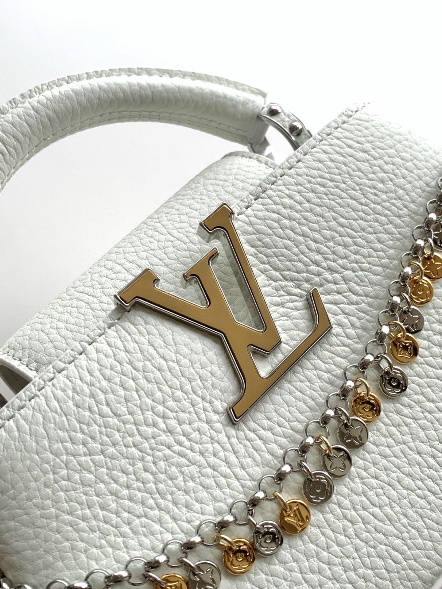 Louis Vuitton Capucines East-West Mini Handbag, LV Confetti, M28198 - Image 5