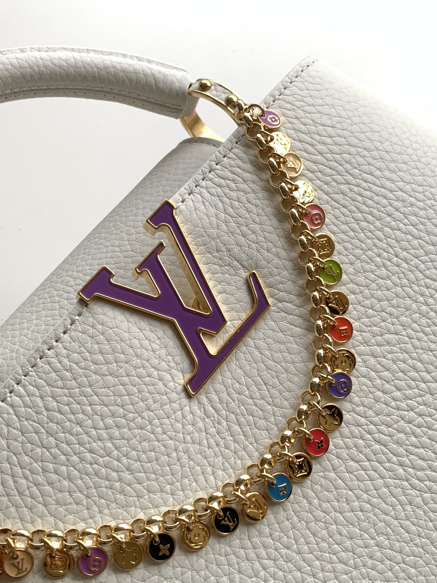 Louis Vuitton Capucines BB Confetti Handbag - Image 5