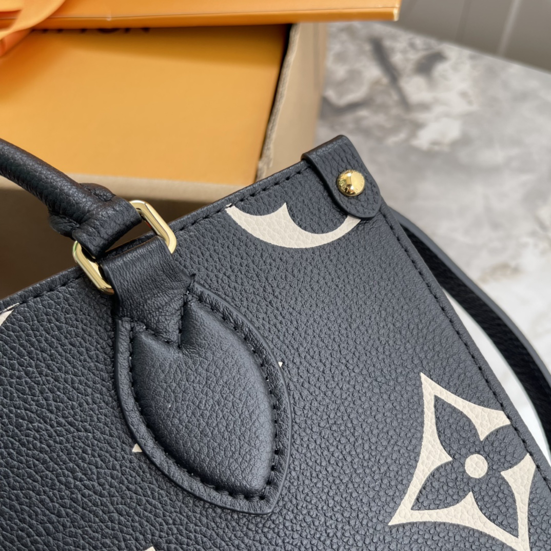 Louis Vuitton Onthego PM Tote Bag in Monogram Empreinte Leather - Image 5