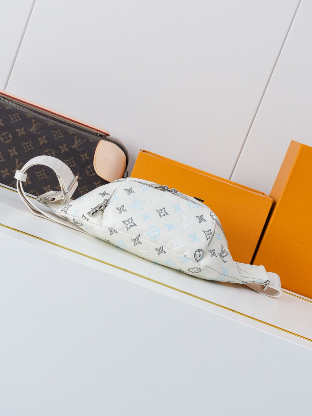 Louis Vuitton Rush Belt Bag in Monogram Shadow Leather - Image 5