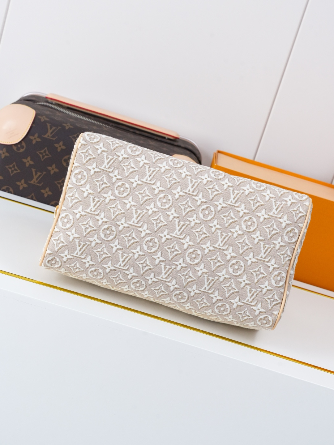 Louis Vuitton Speedy Soft 30 Monogram Emblème Handbag - Image 5