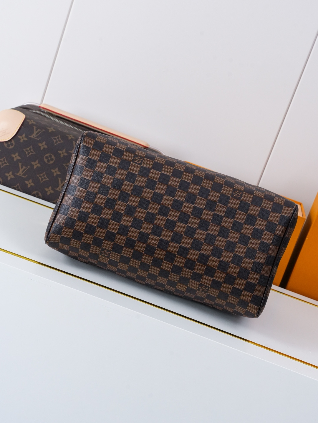 Louis Vuitton Speedy Bandoulière 35 Damier Ebene Handbag - Image 5