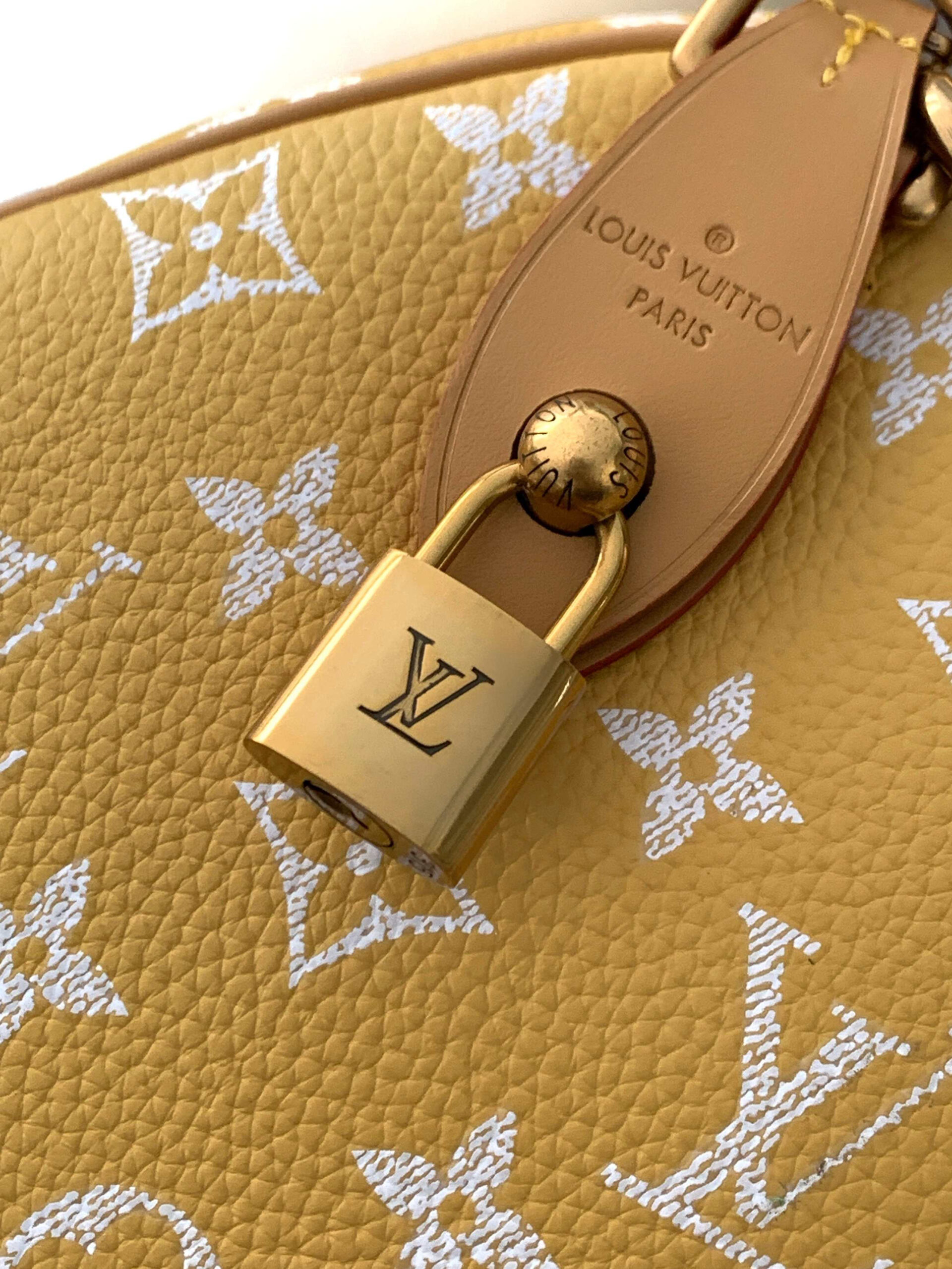 Louis Vuitton Speedy P9 Bandoulière 30 Handbag in Yellow - Image 5
