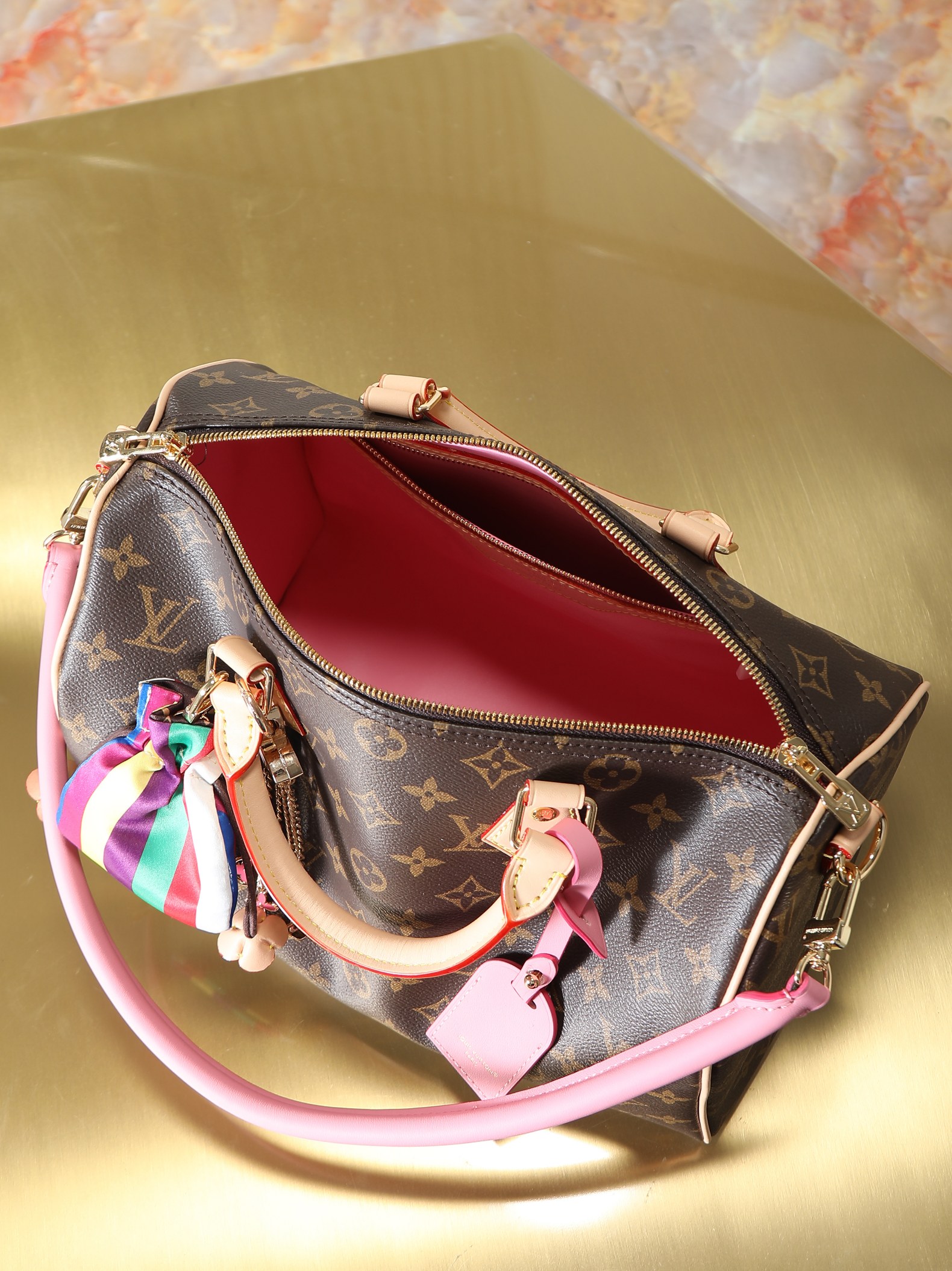 Louis Vuitton Speedy Soft 30 Boho Handbag - Image 5