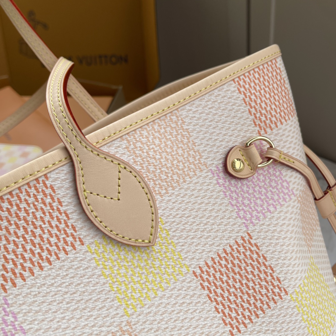 Louis Vuitton Neverfull MM Damier Giant Tote Bag - Image 5