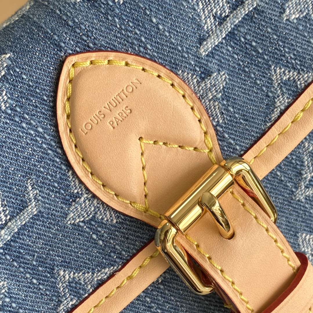 Louis Vuitton Nano Diane Denim Crossbody Bag - Image 5