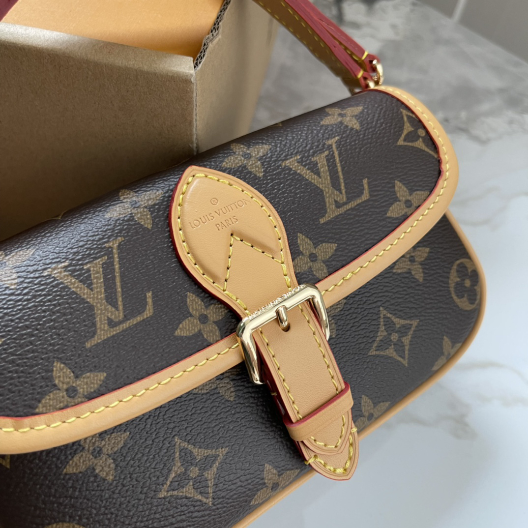 Louis Vuitton Nano Diane Monogram Canvas Crossbody Bag - Image 5