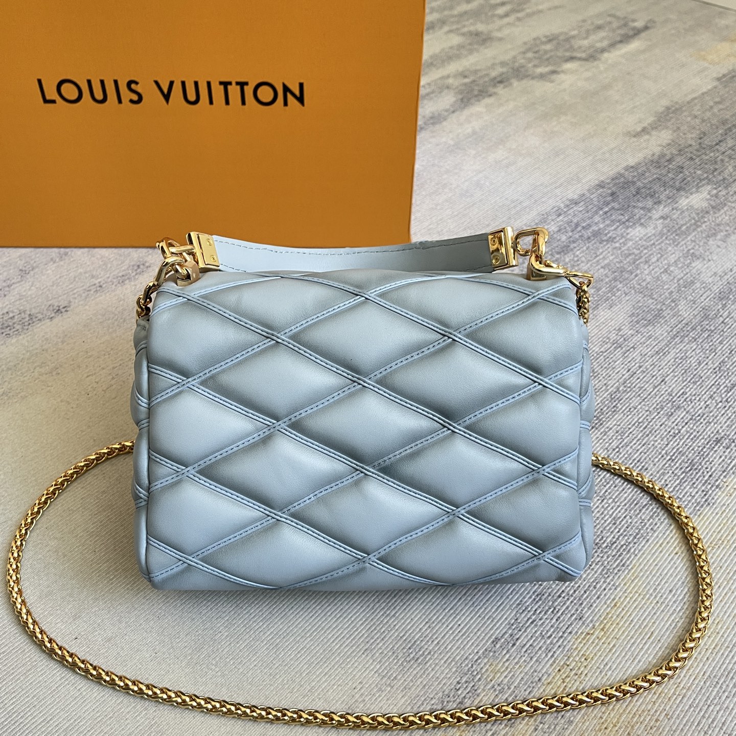 GO-14 Medium Lambskin Handbag - Image 5