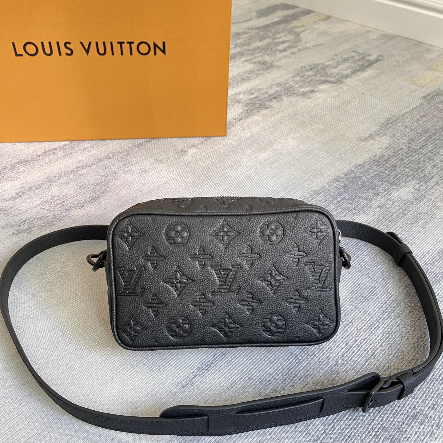 Louis Vuitton Trocadéro Mini Crossbody Bag in Monogram Shadow Leather - Image 5