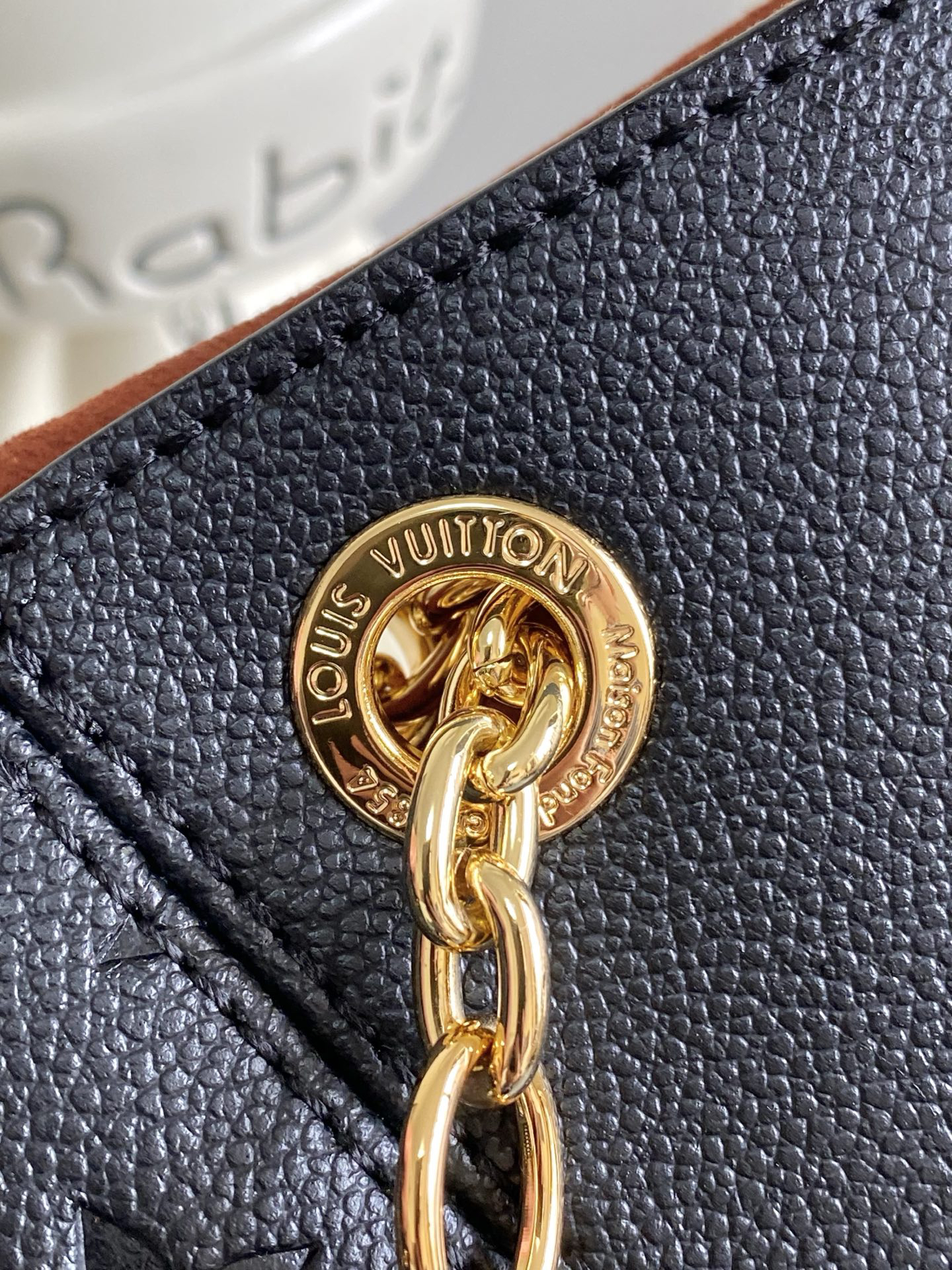 Louis Vuitton Anytime Medium Crossbody Bag in Black Monogram Empreinte Leather - Image 5