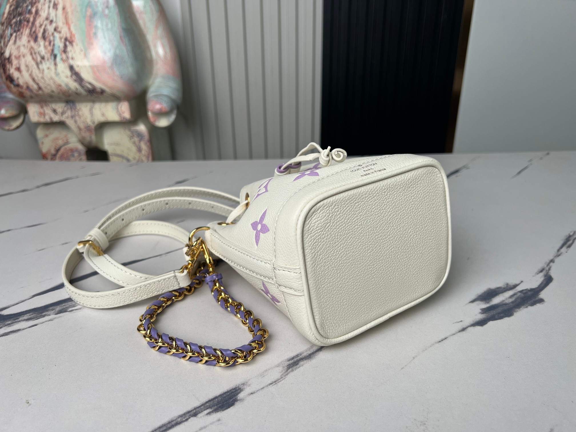 Louis Vuitton Nano Noé Bucket Bag in Purple - Image 5