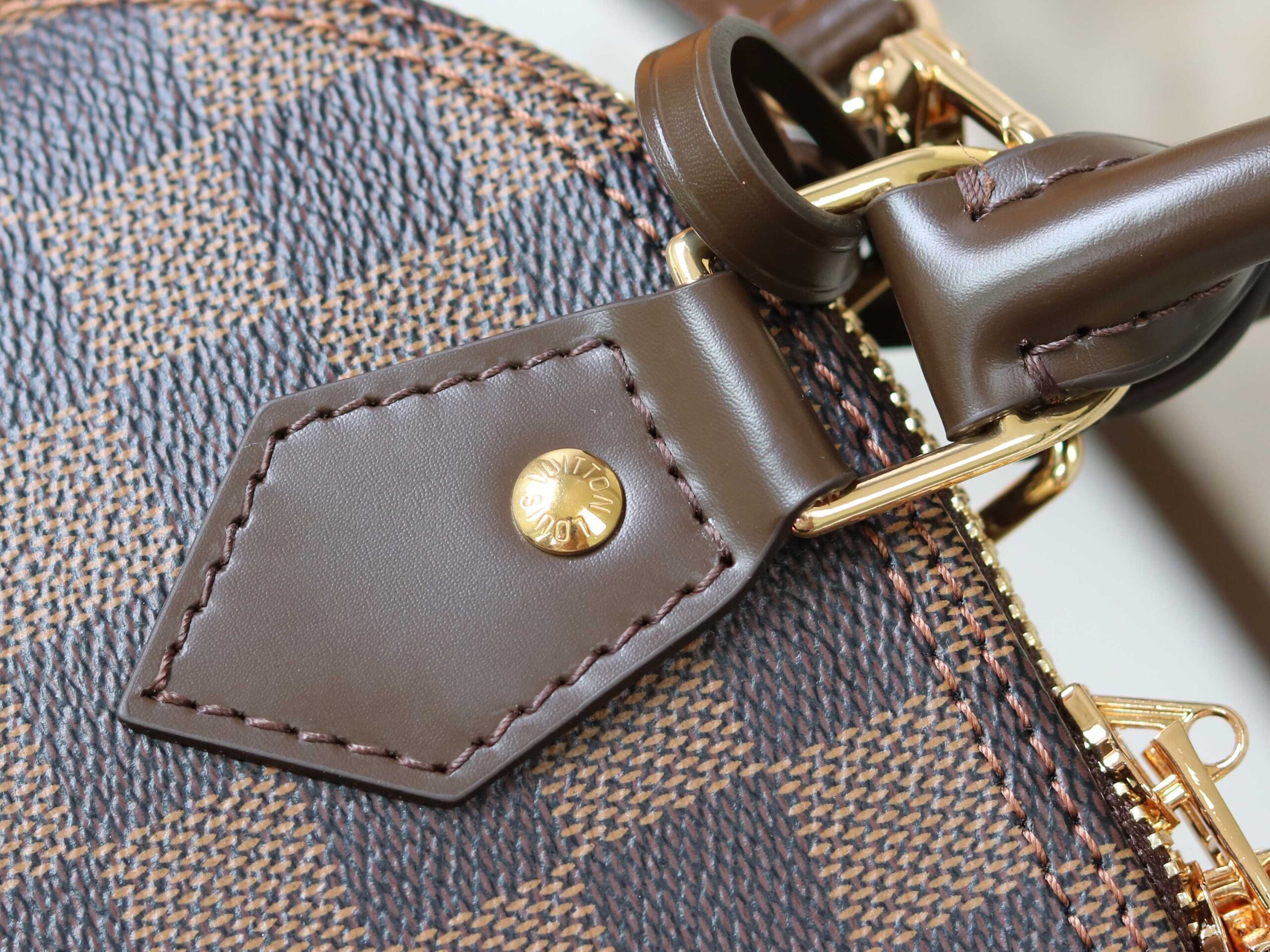 Alma BB Handbag in Damier Ebene Canvas - Image 5