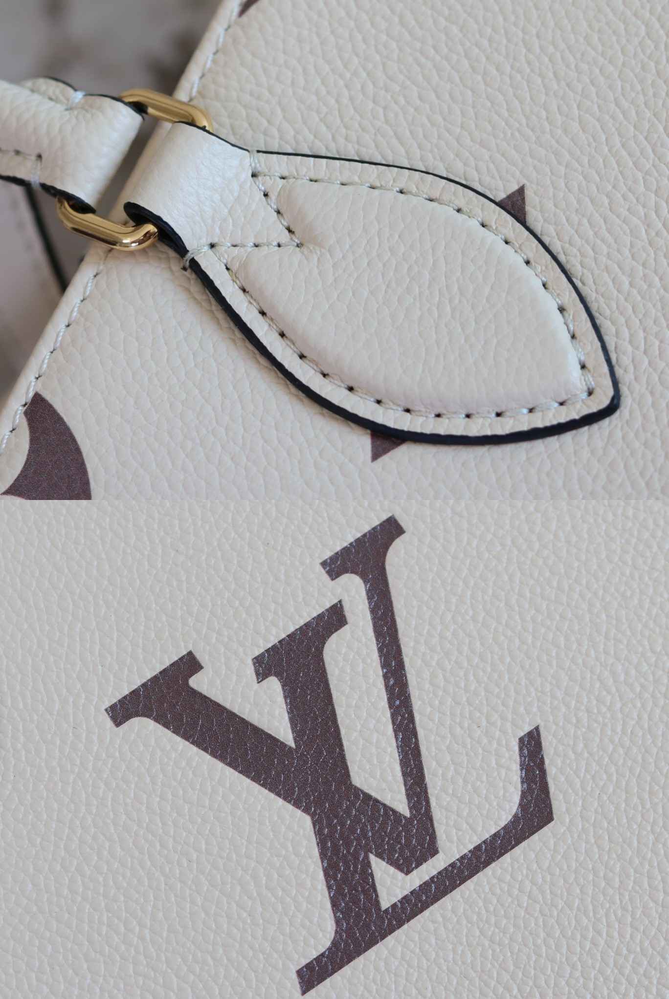 Louis Vuitton Onthego Mini Tote Bag in Monogram Empreinte Leather - Image 5