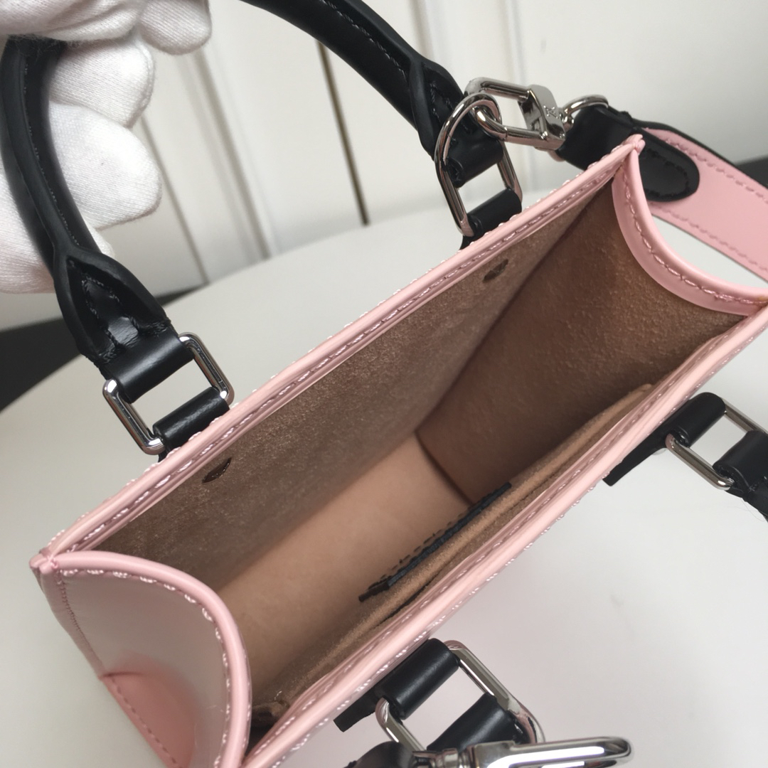 Louis Vuitton Petit Sac Plat Epi Leather Crossbody Bag in Pink - Image 5