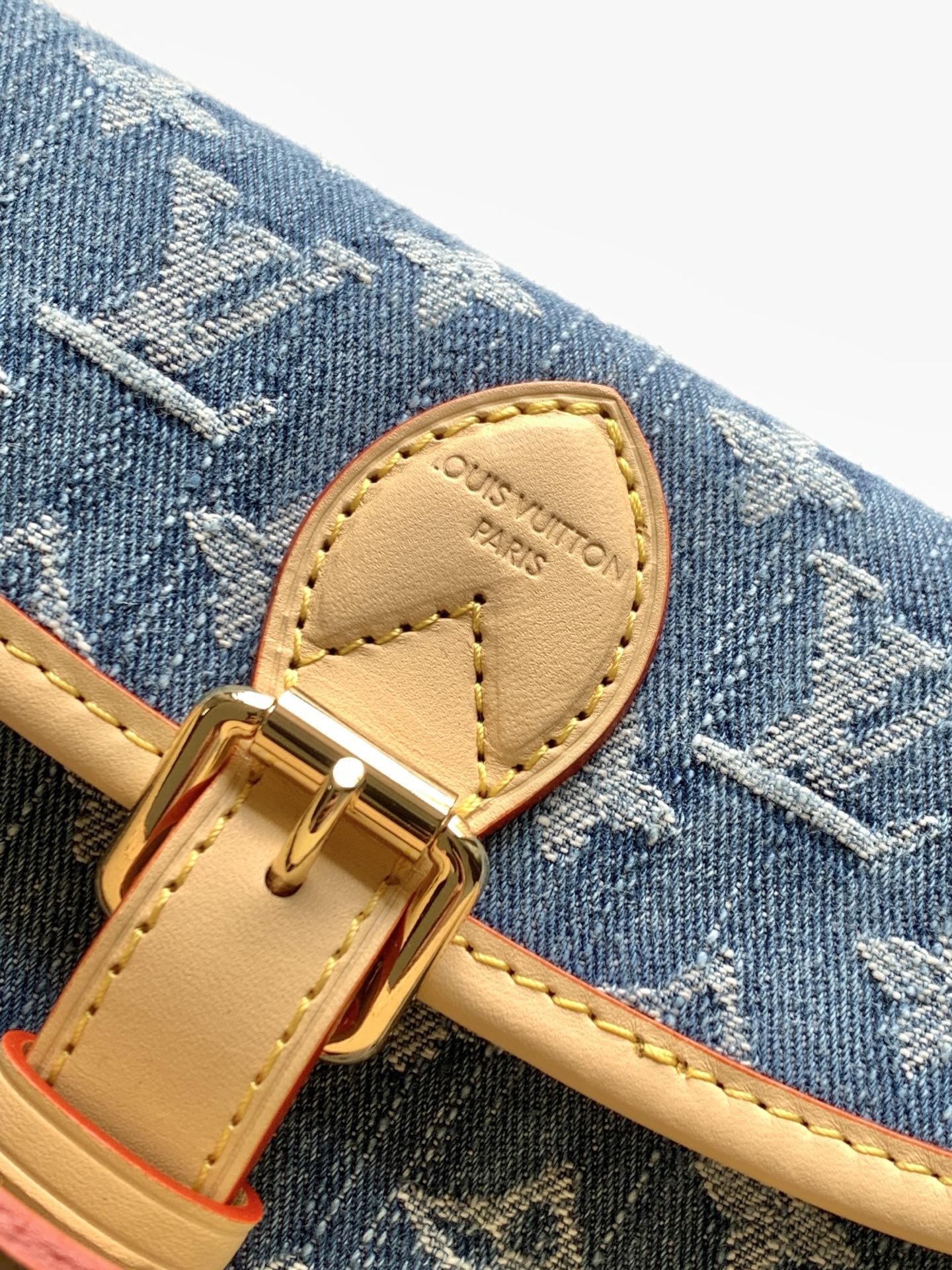 Louis Vuitton Nano Diane Denim Crossbody Bag - Image 5