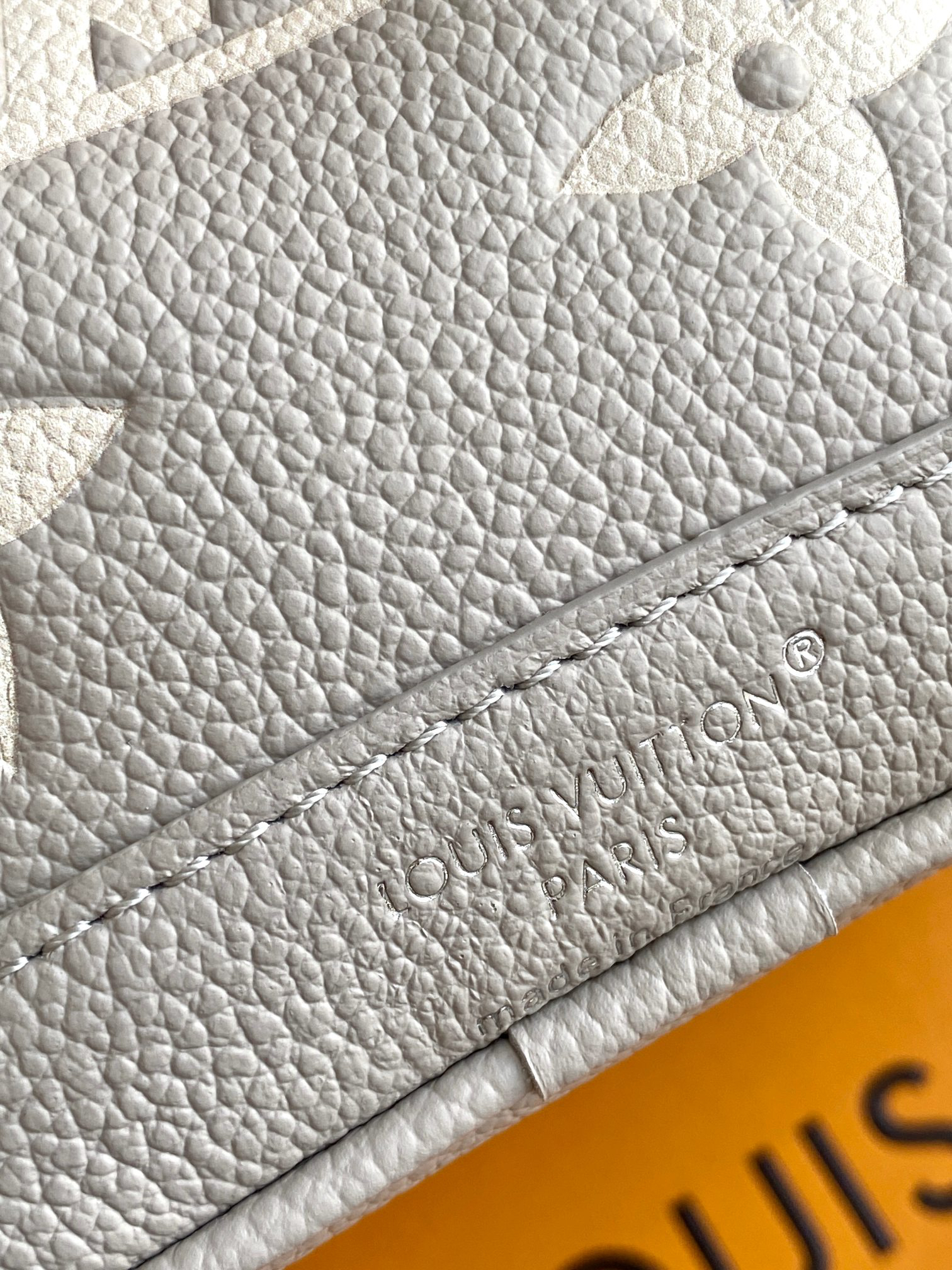 Louis Vuitton Nano Noé Monogram Empreinte Leather Crossbody Bag - Image 5