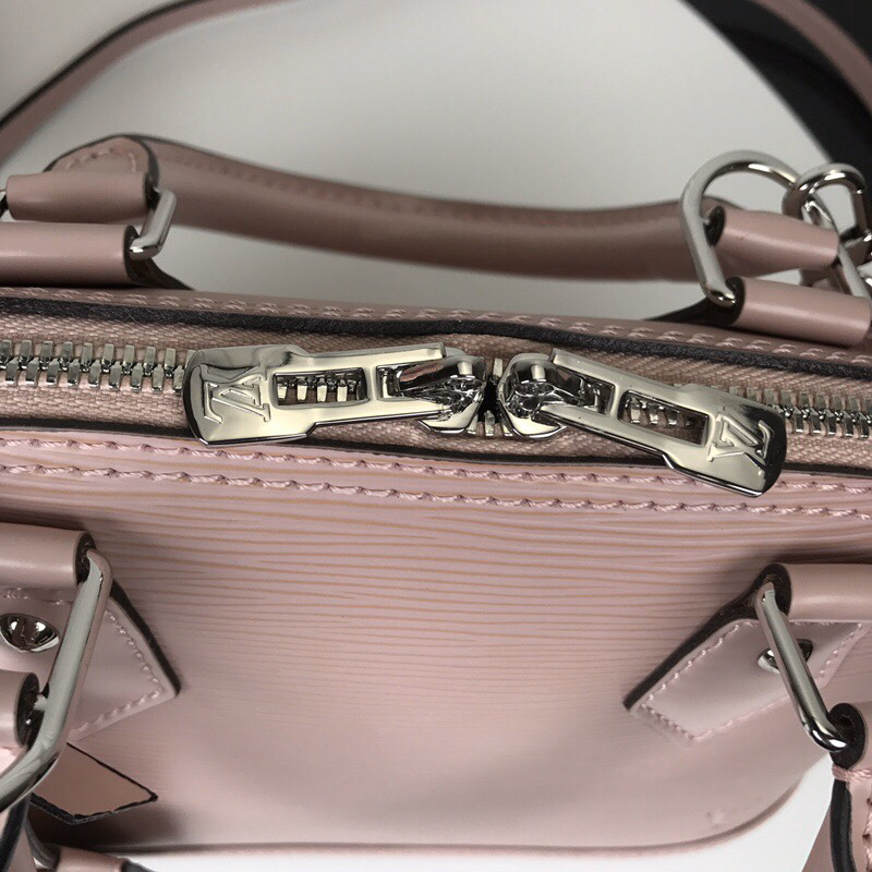Louis Vuitton Alma BB Pink Epi Leather Crossbody Bag - Image 5