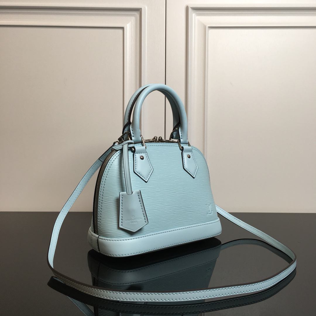 Louis Vuitton Alma BB Handbag - Light Green - Image 5