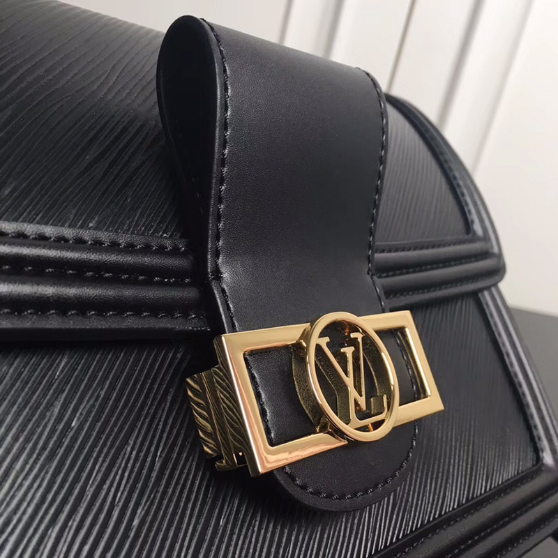 Louis Vuitton Dauphine Crossbody Bag in Epi Leather - Image 5