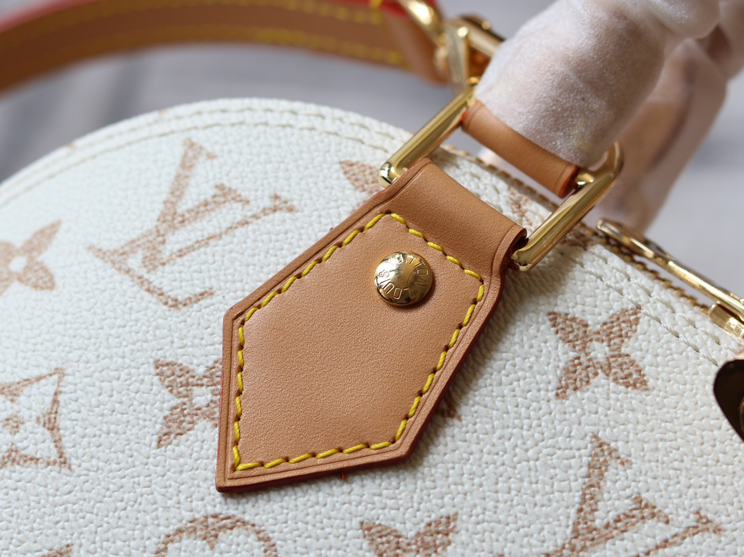 Louis Vuitton Alma BB Handbag in Monogram Dune Canvas - Image 5