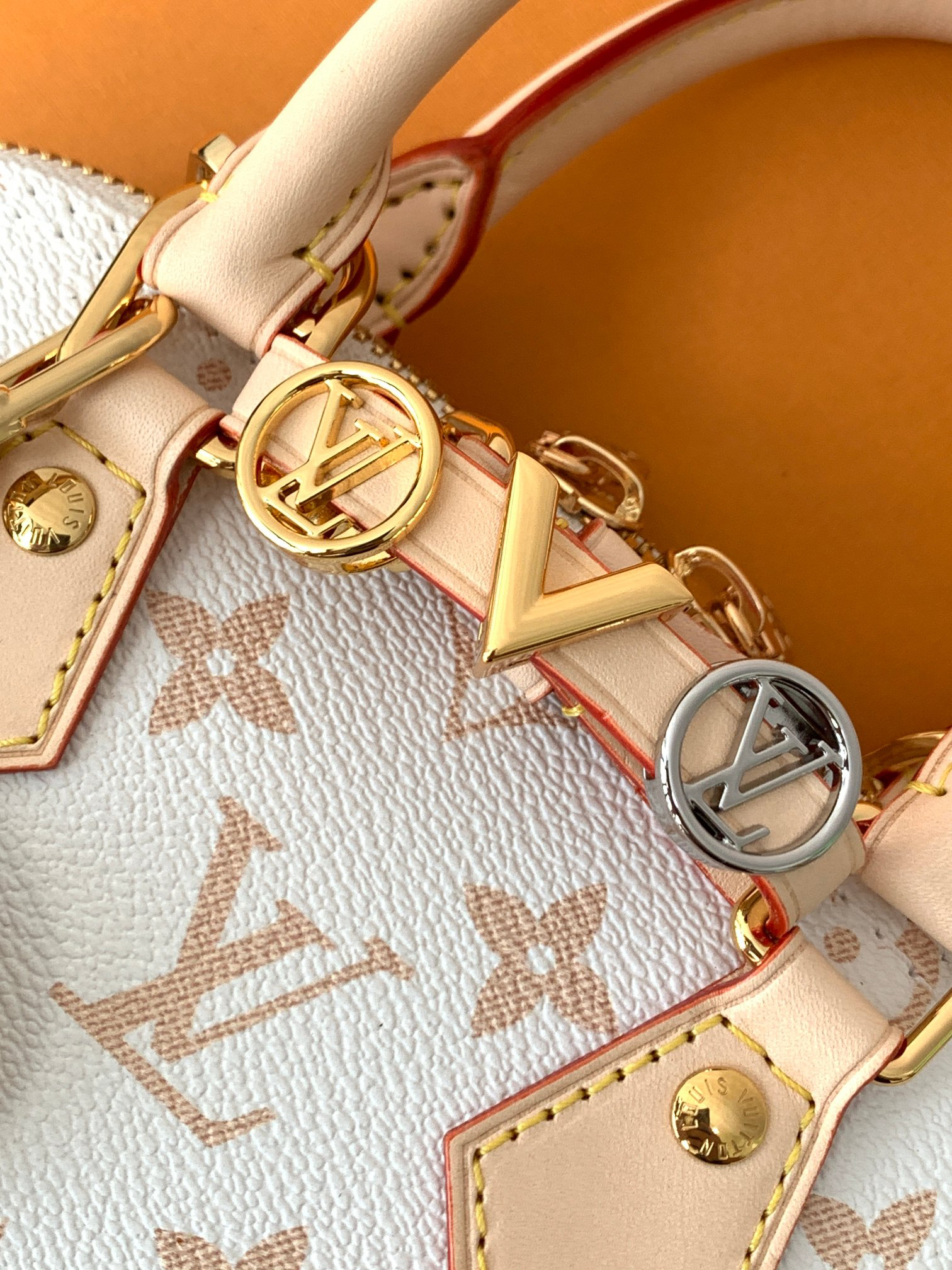 Louis Vuitton Alma Mini Customizable Handbag - Image 5