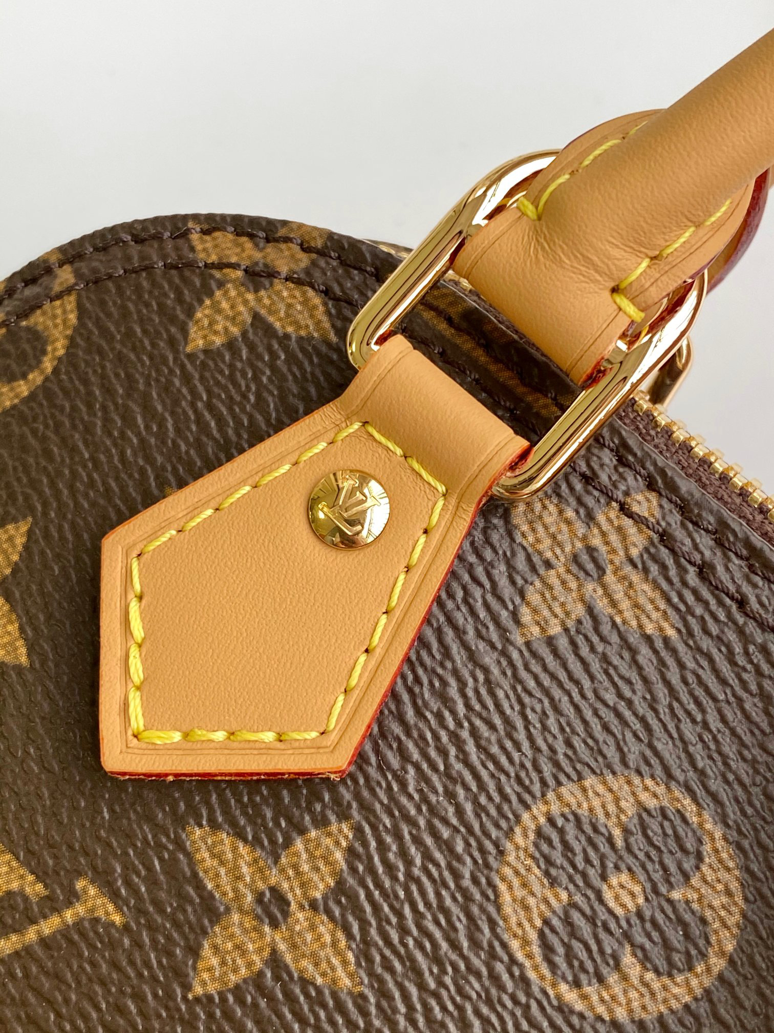 Louis Vuitton Nano Alma Handbag in Monogram Dune Canvas - Image 5
