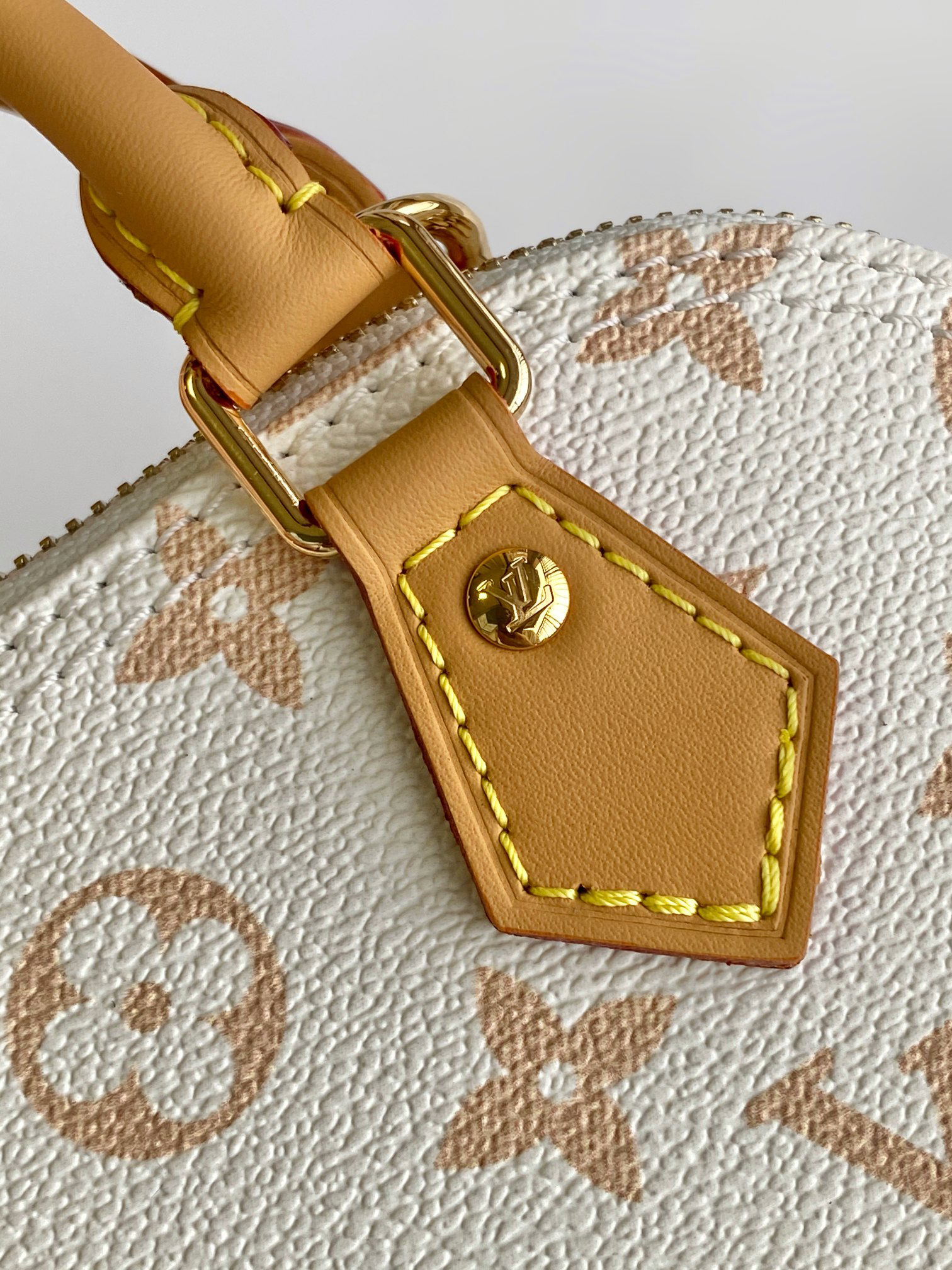 Louis Vuitton Nano Alma Handbag in Monogram Dune Canvas - Image 5