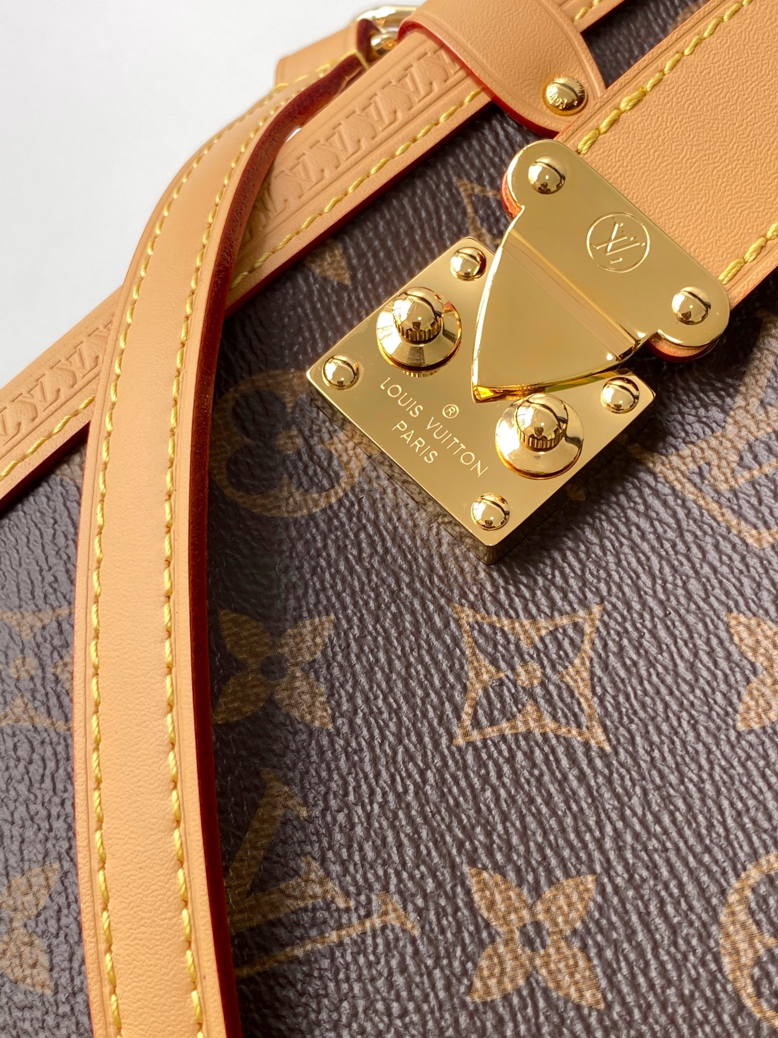 Louis Vuitton Side Trunk Large Monogram Handbag - Image 5