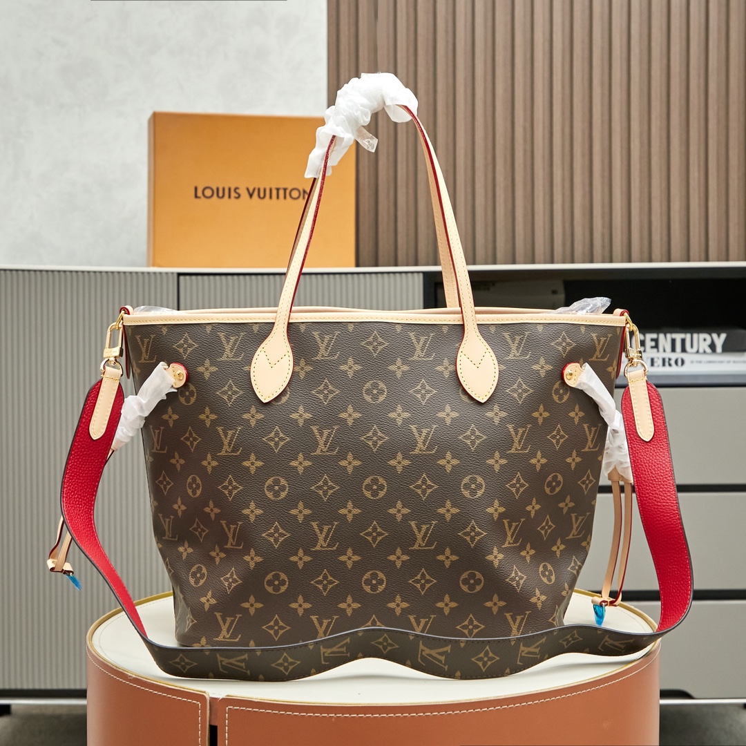 Louis Vuitton Neverfull Bandouliere Inside Out MM Tote Bag - Image 5
