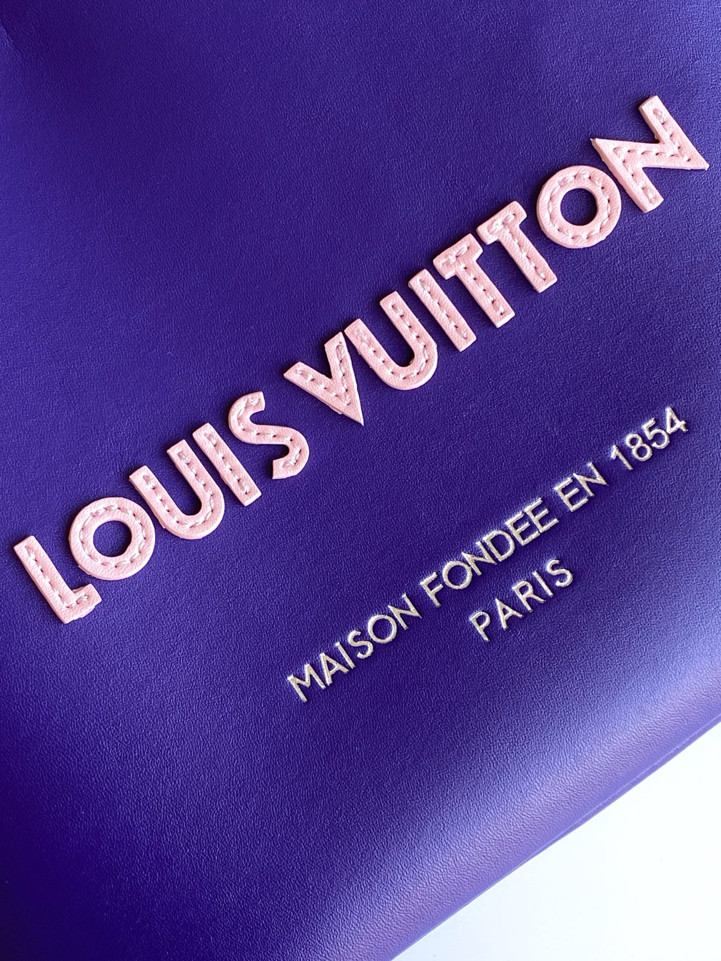Louis Vuitton Medium Leather Handbag with Detachable Shoulder Strap - Image 5