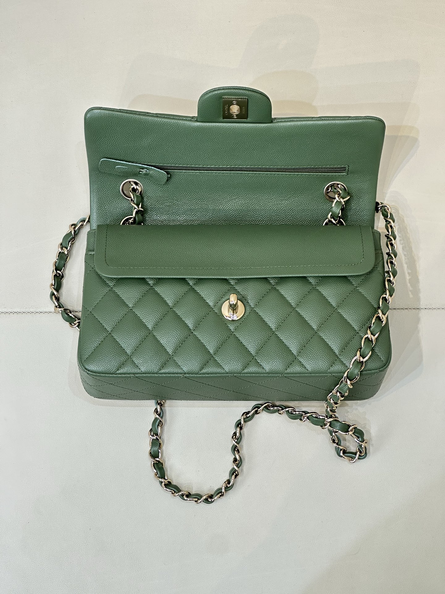 Chanel Classic Flap Crossbody Bag, Small - Image 5