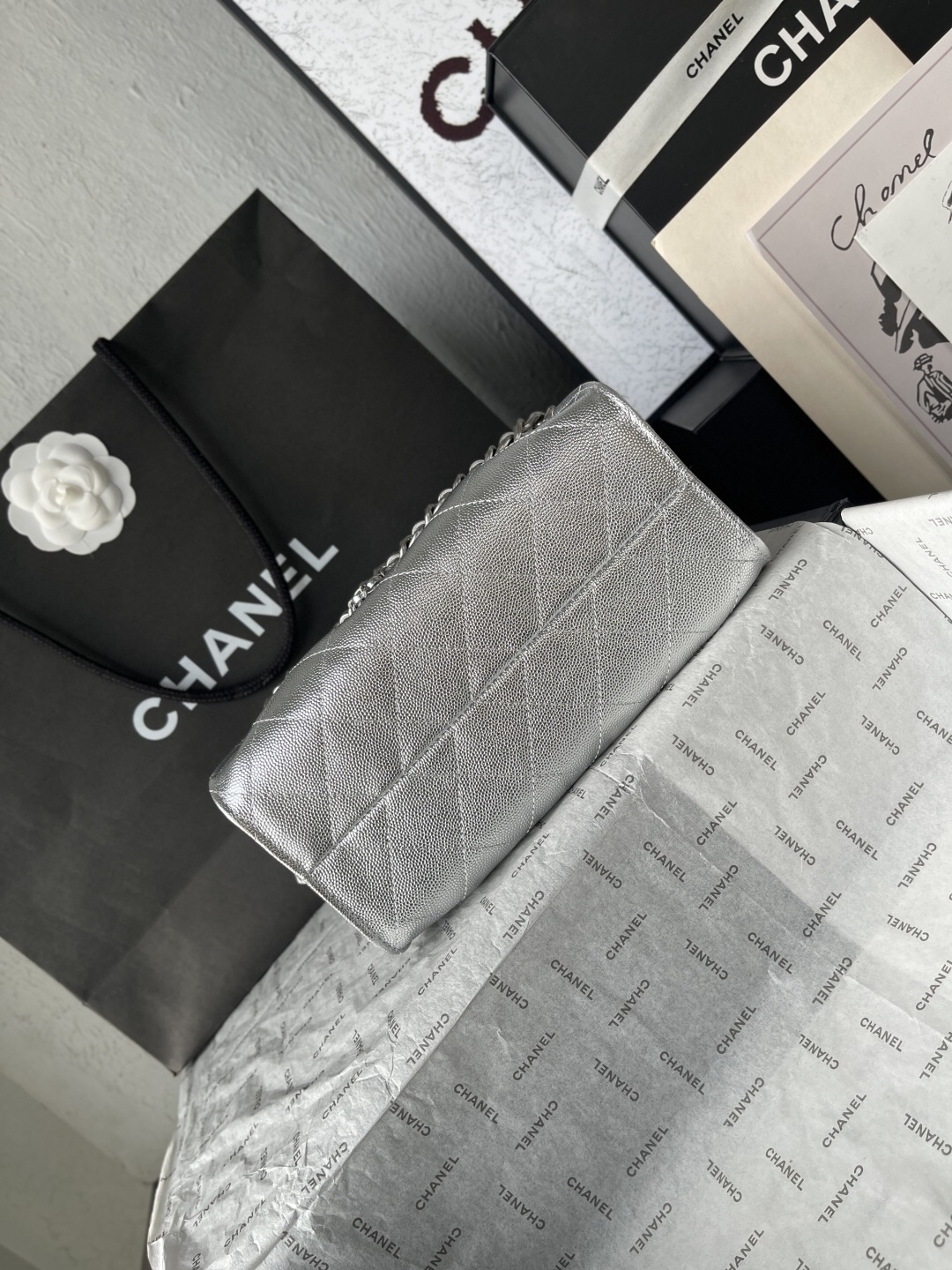 Chanel 25S Mini Hobo Drawstring Bucket Bag - Image 5