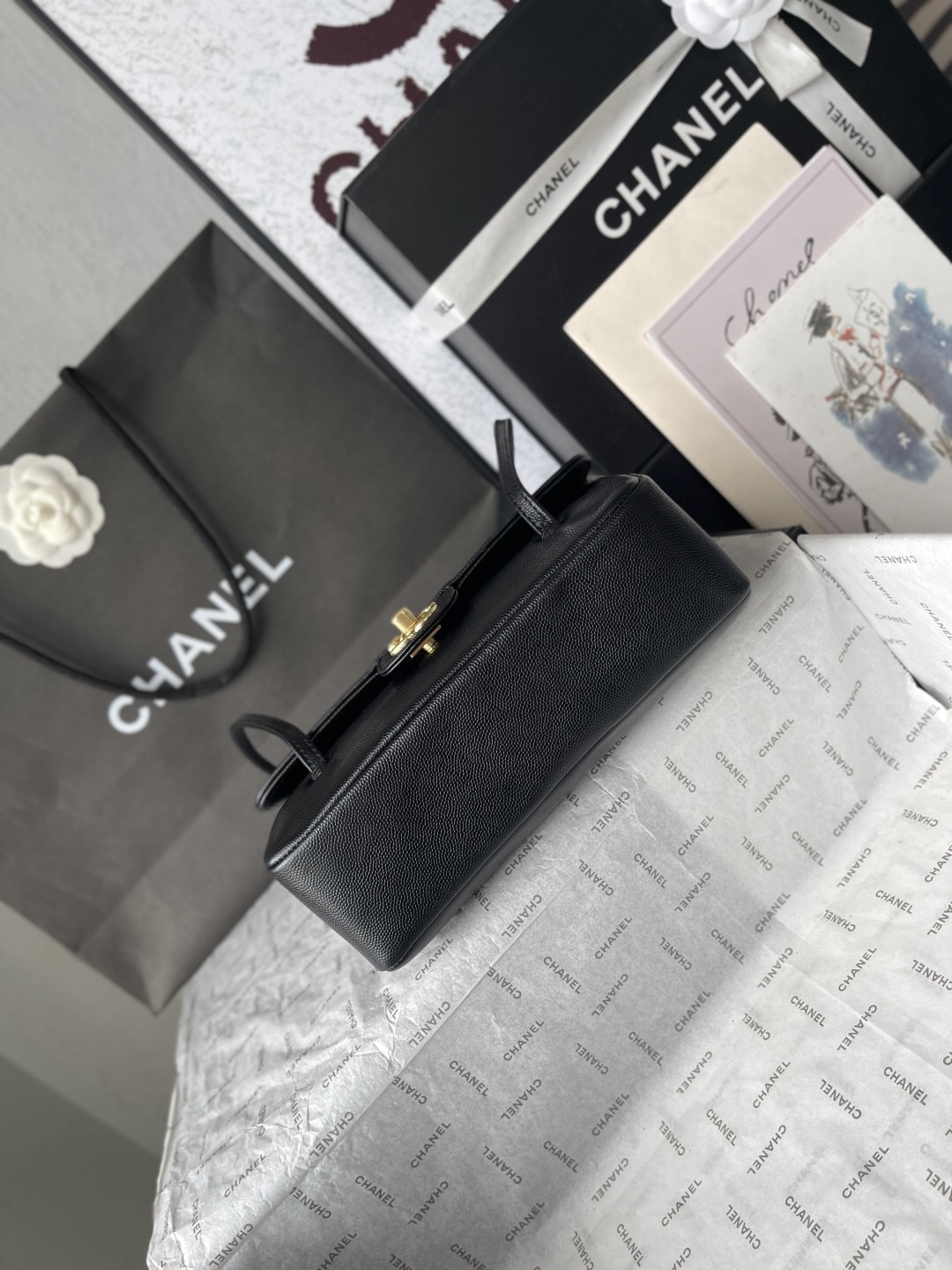 Chanel 26C Small Flap Shoulder Bag AS6130 - Image 5