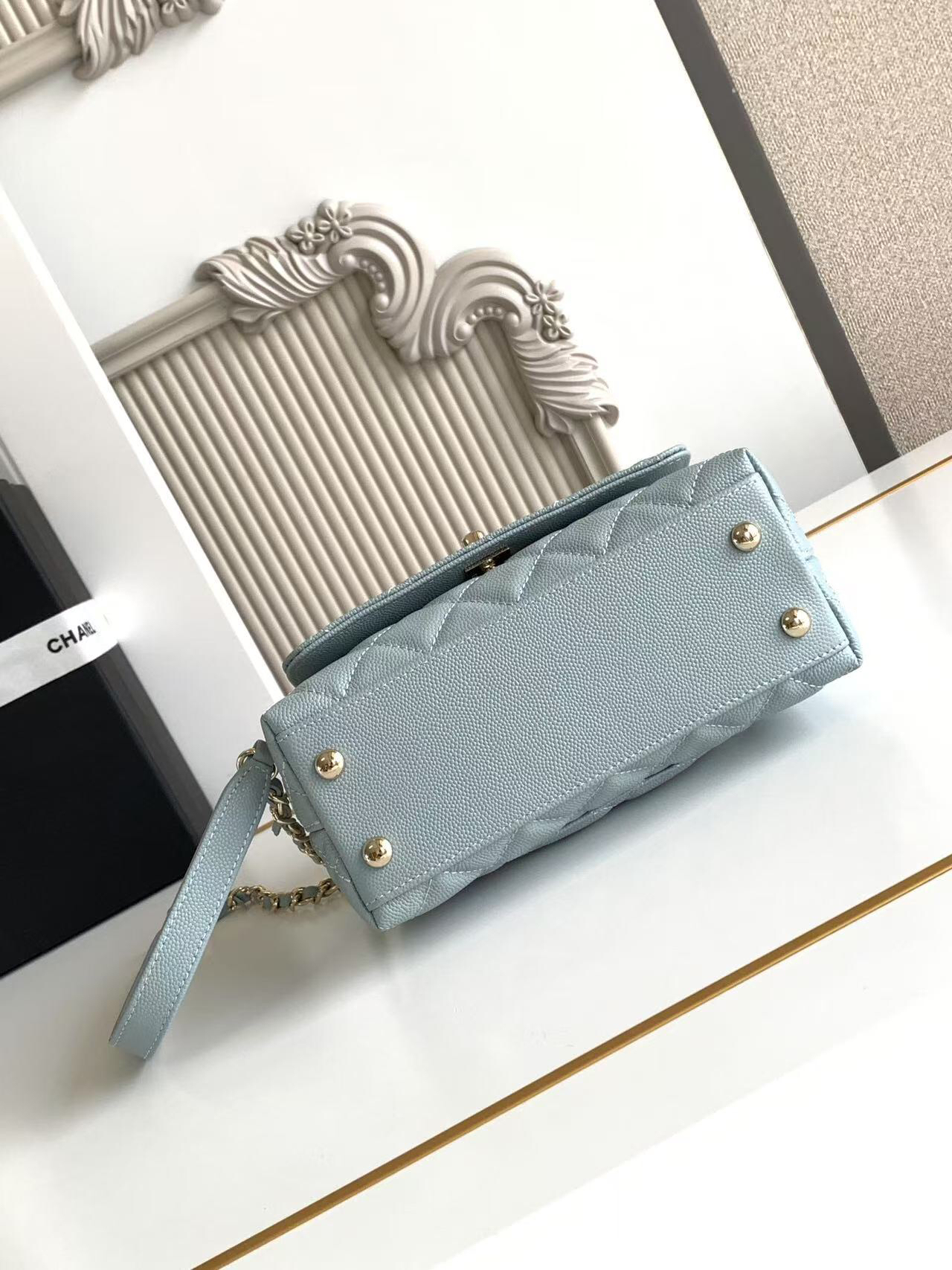 Chanel Coco Handle Mini Handbag AS2215 - Image 5
