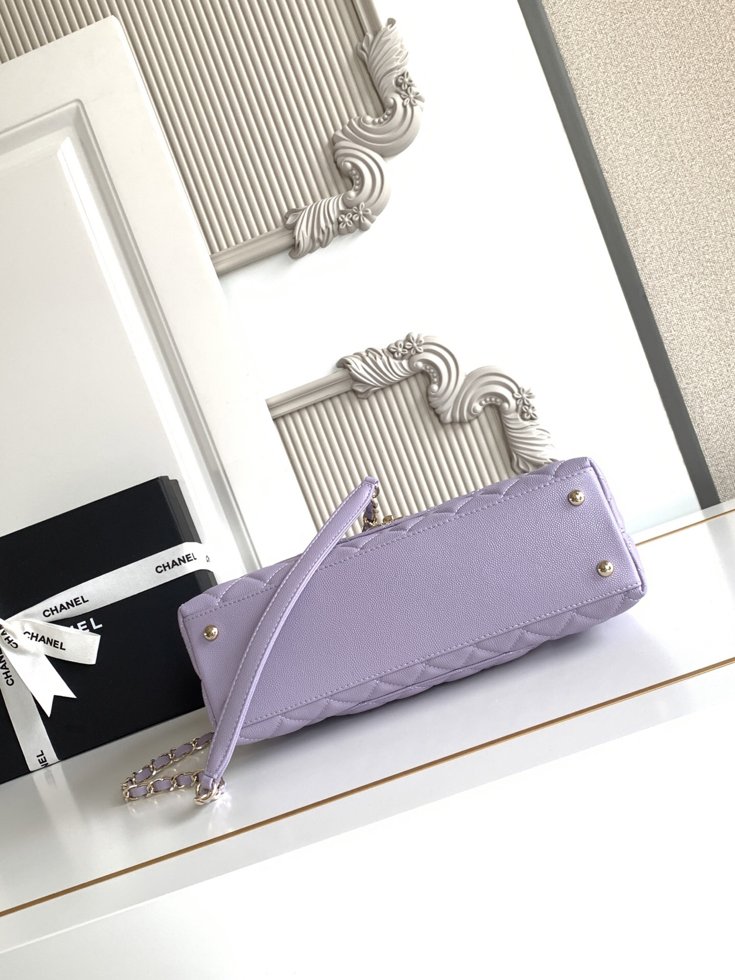 Chanel Coco Handle Mini Top Handle Bag - Image 5