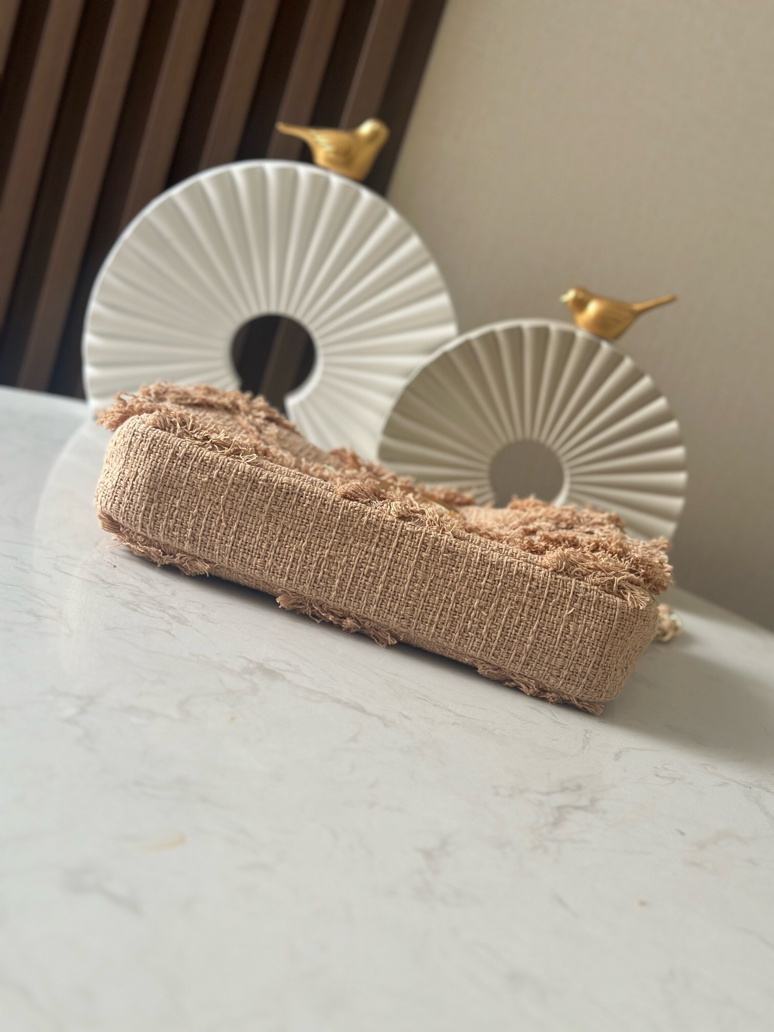 Ohanel Vintage Straw Handbag - Image 5