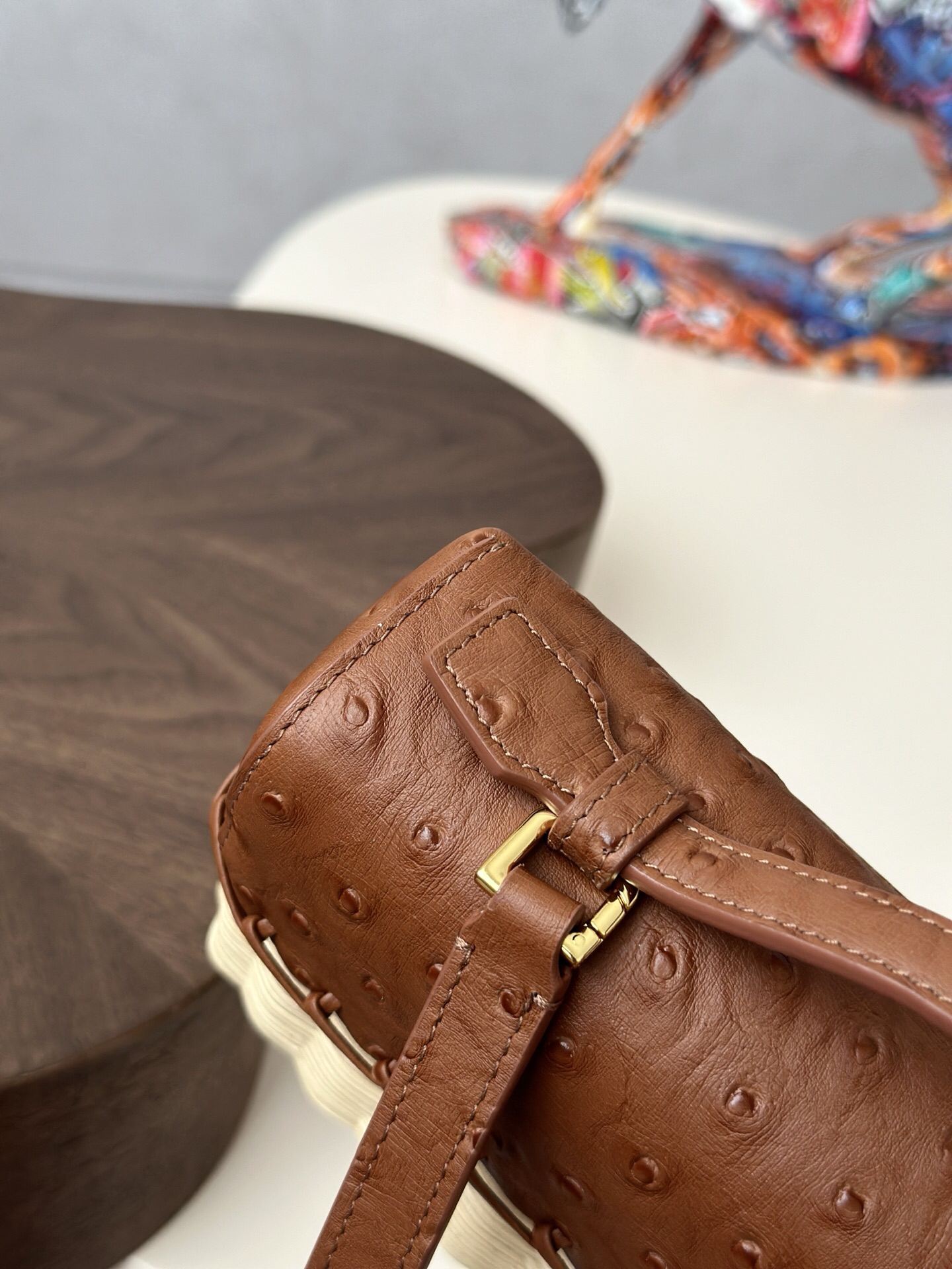 ExtraPocket Woven Bamboo Handbag - Image 5