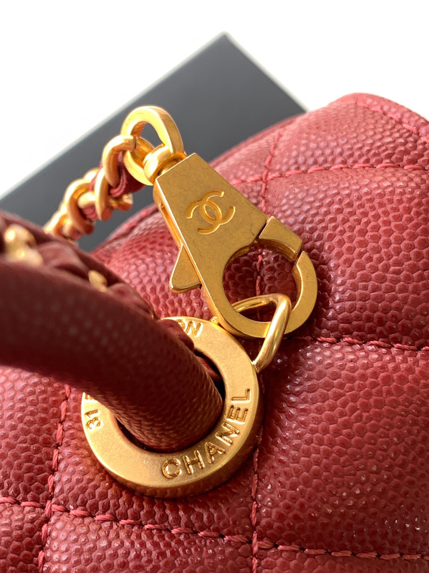 Chanel Coco Handle Classic Flap Handbag - Image 5