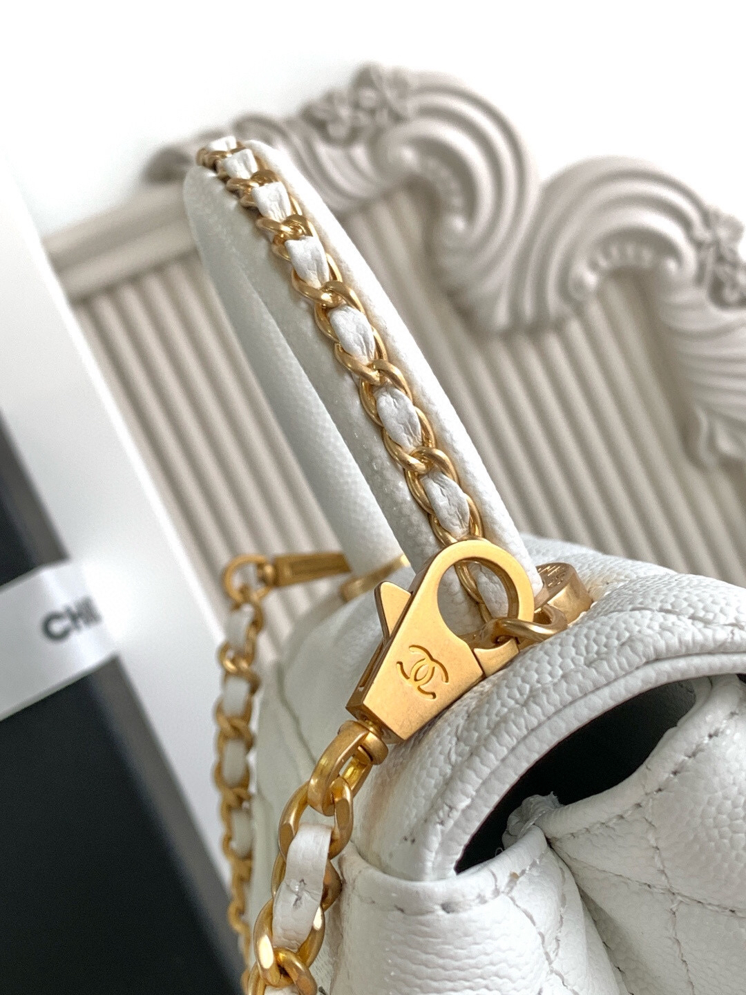 Chanel Coco Handle Mini Handbag AS2215 - Image 5